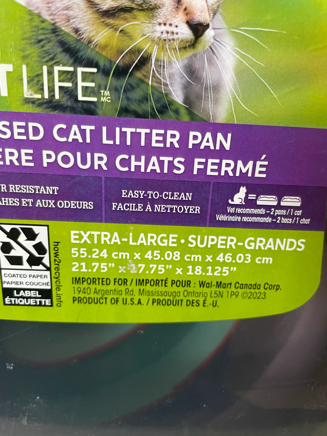 XL Hooded Cat LitterBox, Scoops & Ball Tracks - photo 2