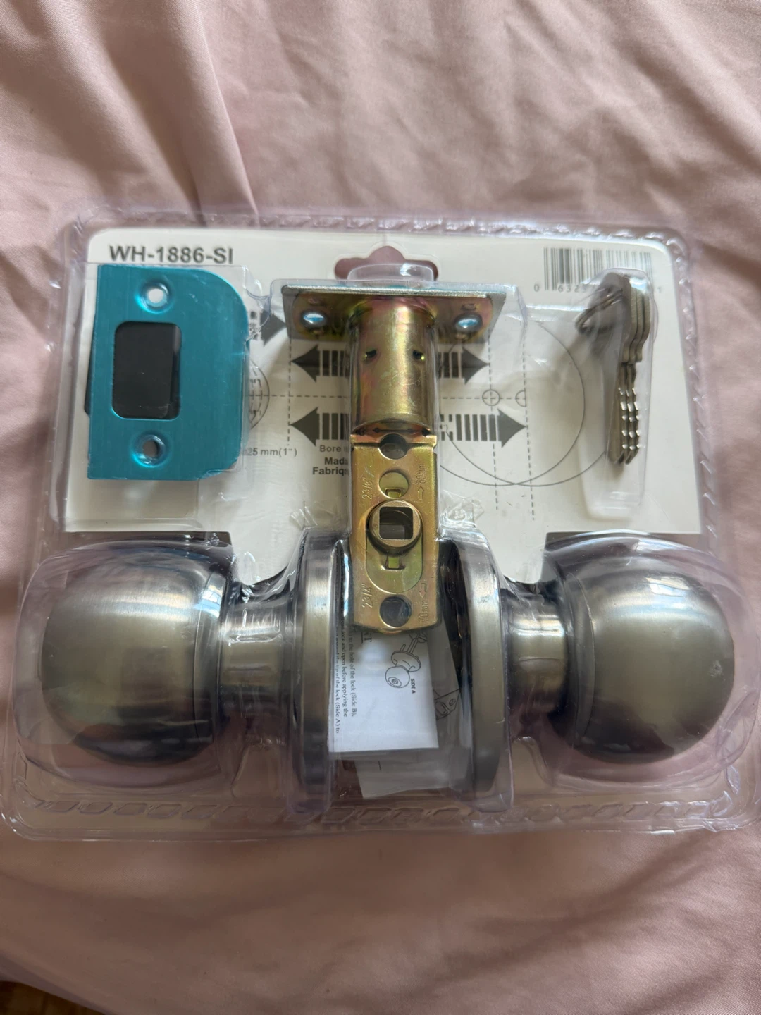 Wellson Entrance Lock WH-1886-SI
