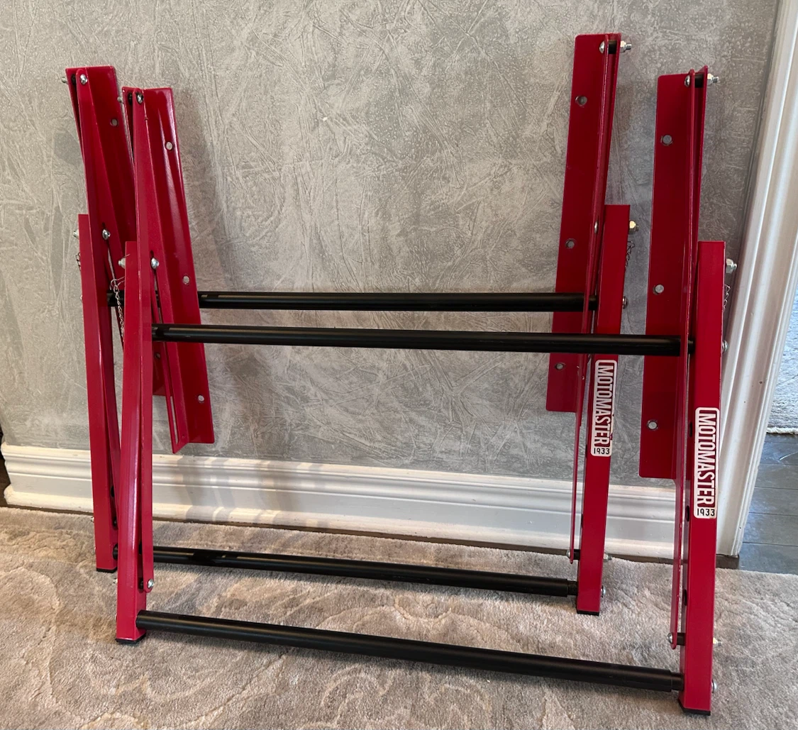 4 Motomaster Wall-Mount Tire Storage Racks - photo 2