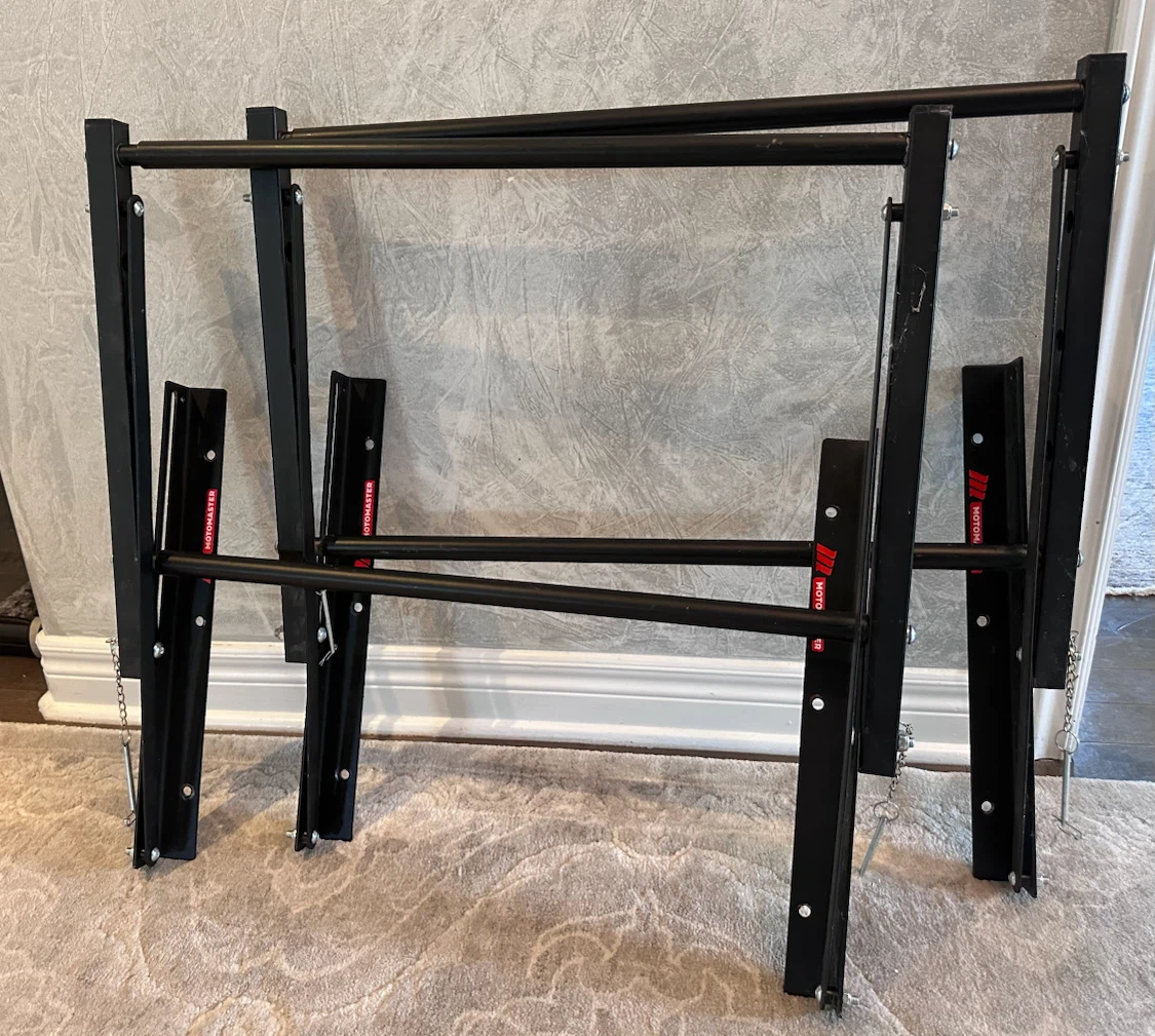4 Motomaster Wall-Mount Tire Storage Racks - photo 5