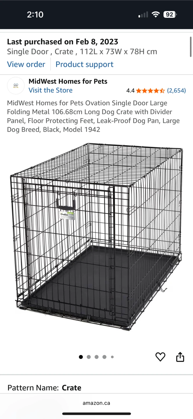 New Dog? Need a crate? Like New!