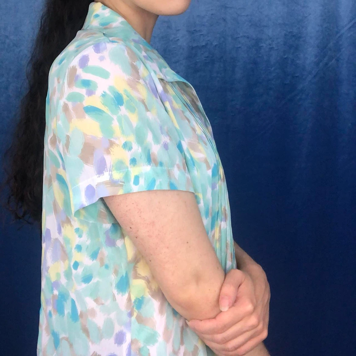 Retro Style Button-Up T-Shirt - photo 4