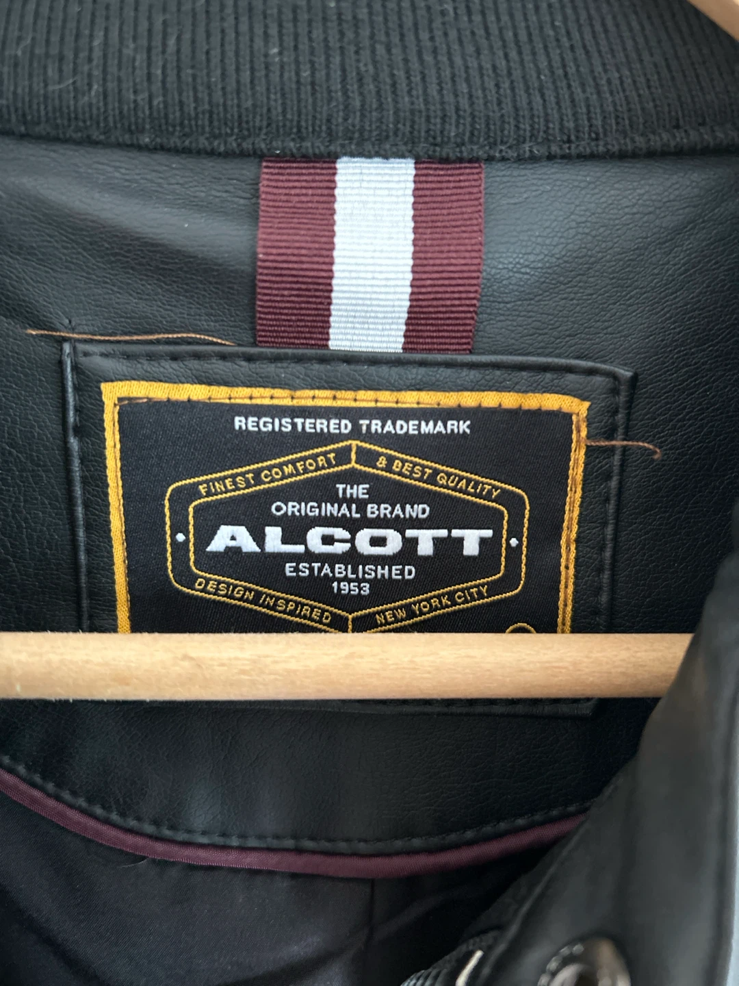 Alcott Black Faux Leather Moto Jacket - photo 2