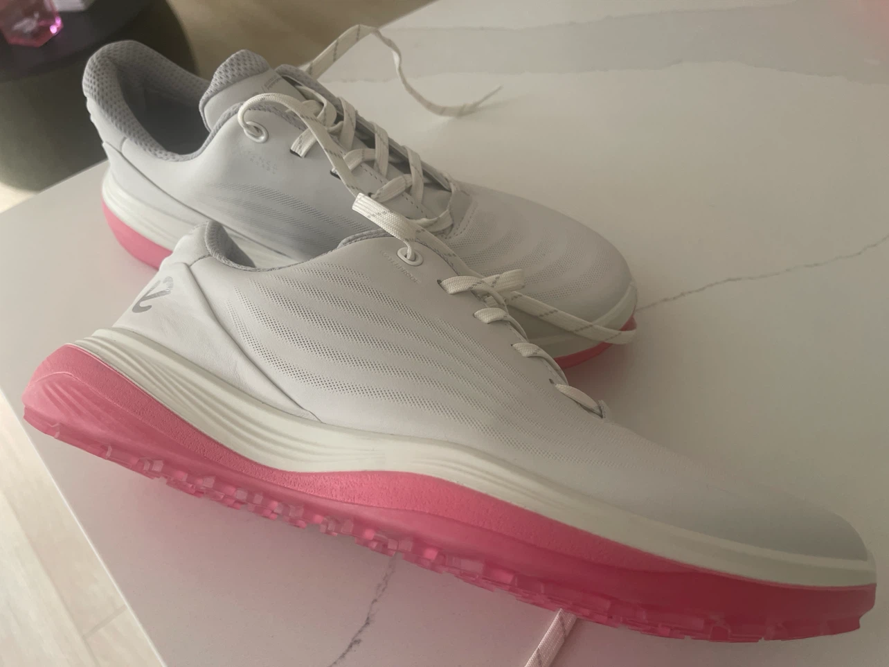 Ecco Golf Shoes - White/Pink - photo 4