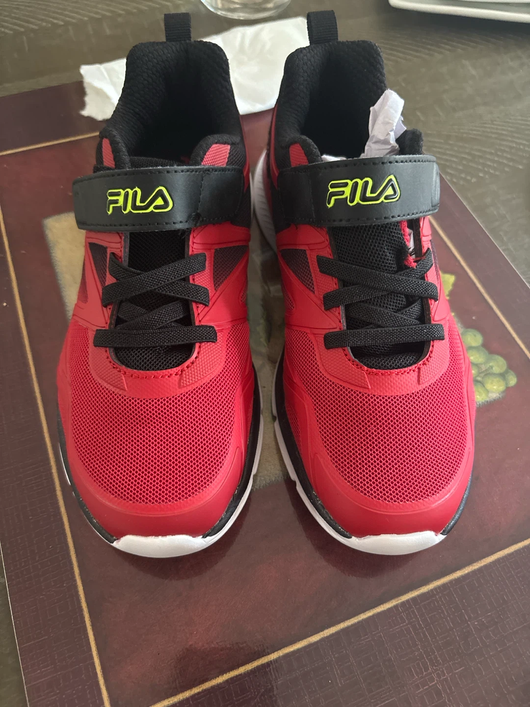 Fila Kids Red Sneakers