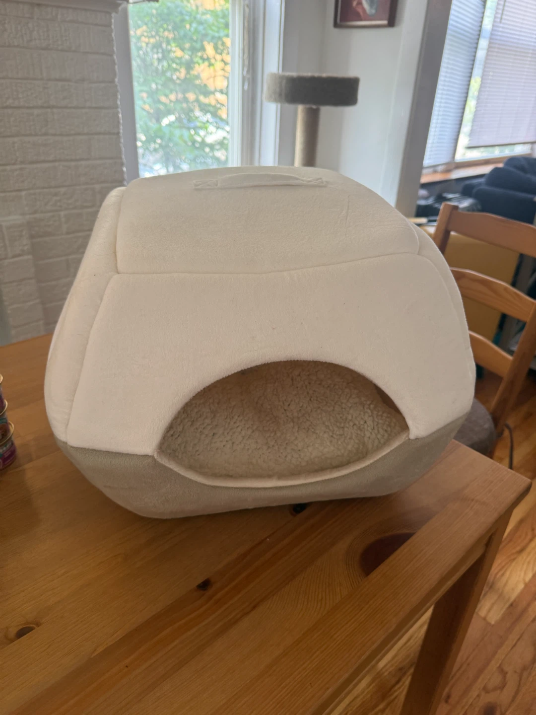 Cozy Covered Cat Bed + FREE Cat Food Bundle - photo 2