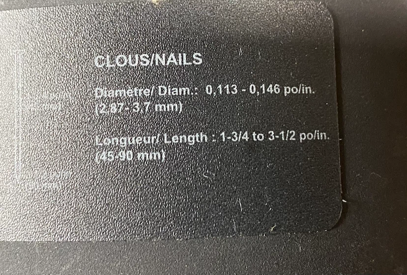 Haussmann 3-1/2” coil framing nailer - photo 5