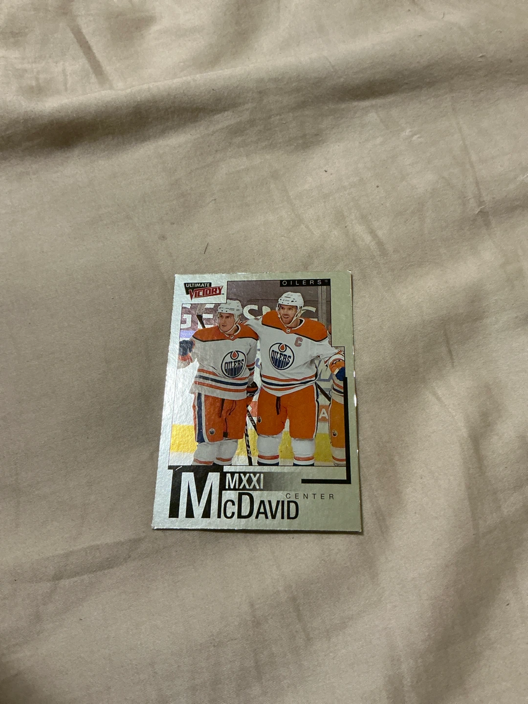 2020-21 Upper Deck Extended Series McDavid Hockey Card