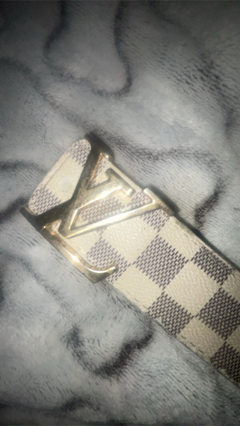 Louis Vuitton Damier Azur Belt