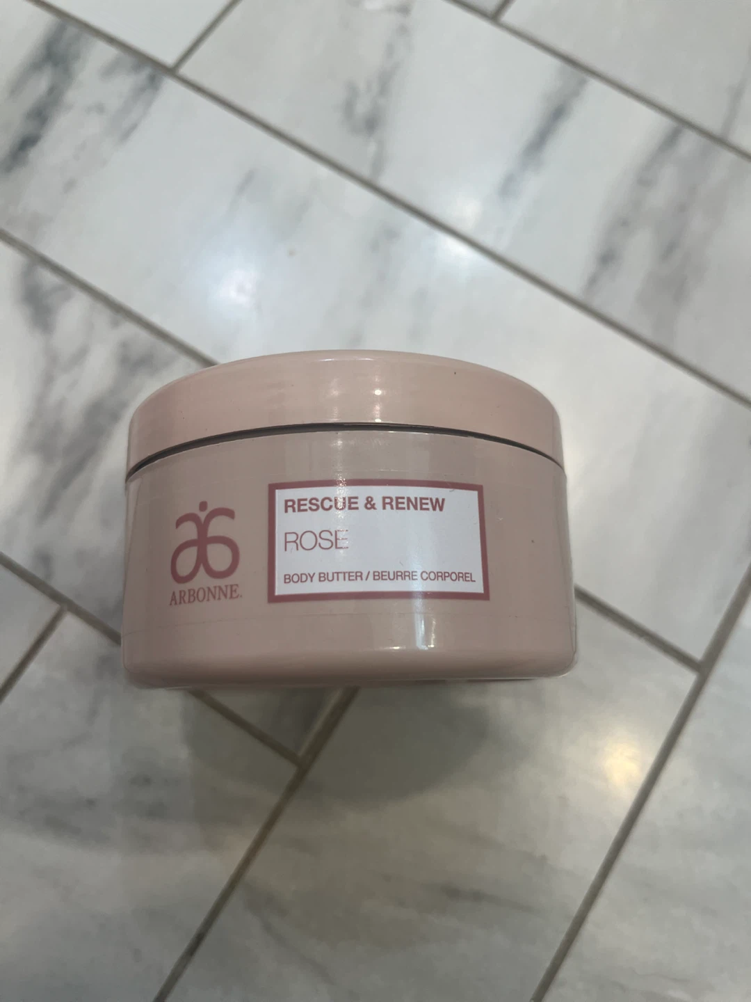 227g Arbonne Rescue & Renew Rose Body Butter NEW