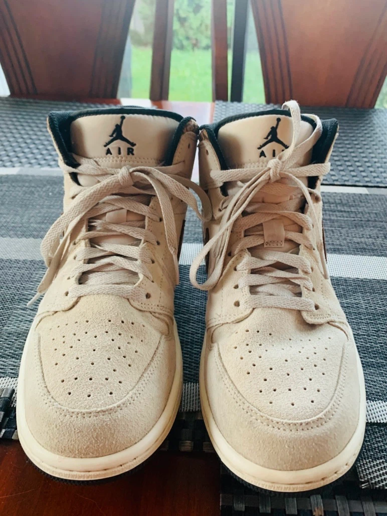 Shoes: Suede Nike Air Jordan 1 Mid size 8.5 - photo 2