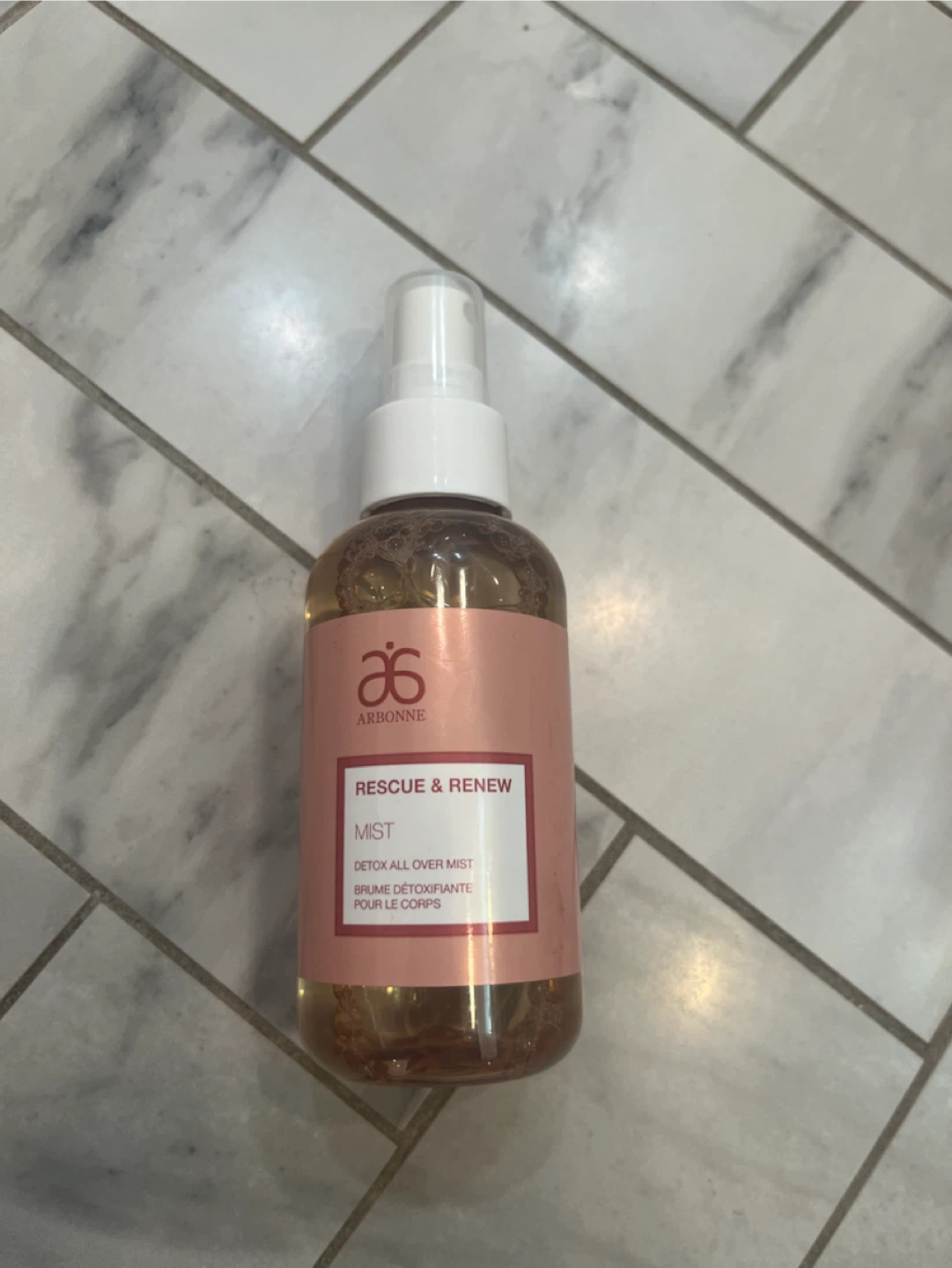Arbonne Rescue & Renew Detox All Over Mist NEW