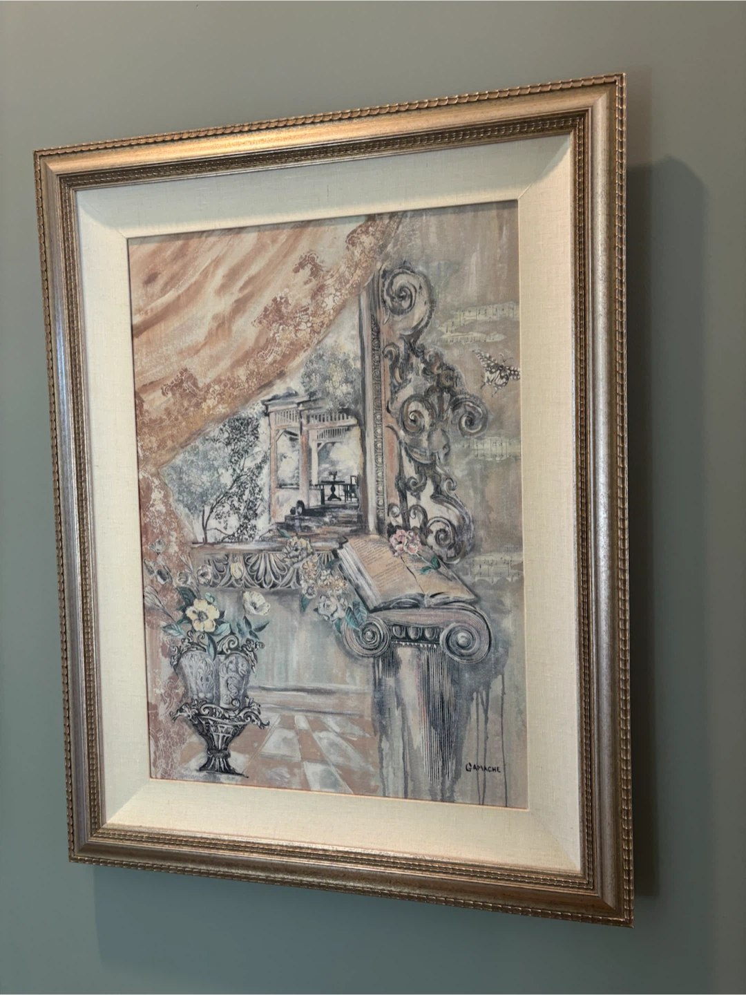 CUSTOM MADE Gamache Framed Art Print 28” x 36”