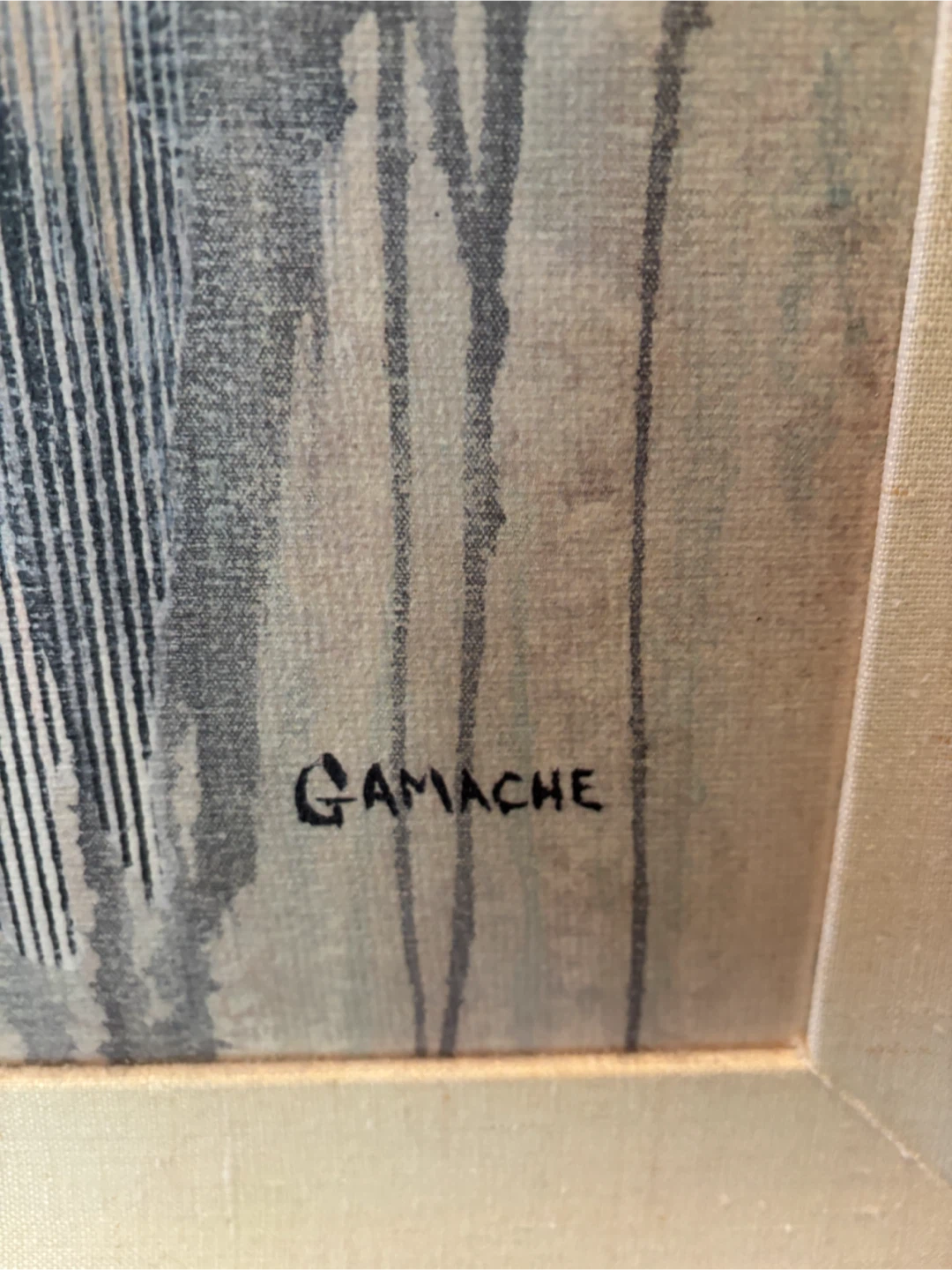 CUSTOM MADE Gamache Framed Art Print 28” x 36” - photo 3