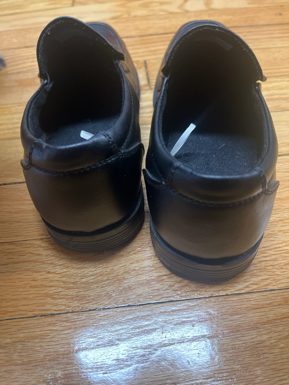 Black "Rack" Slip-On Loafer Dress Shoes - Size 4 - photo 3