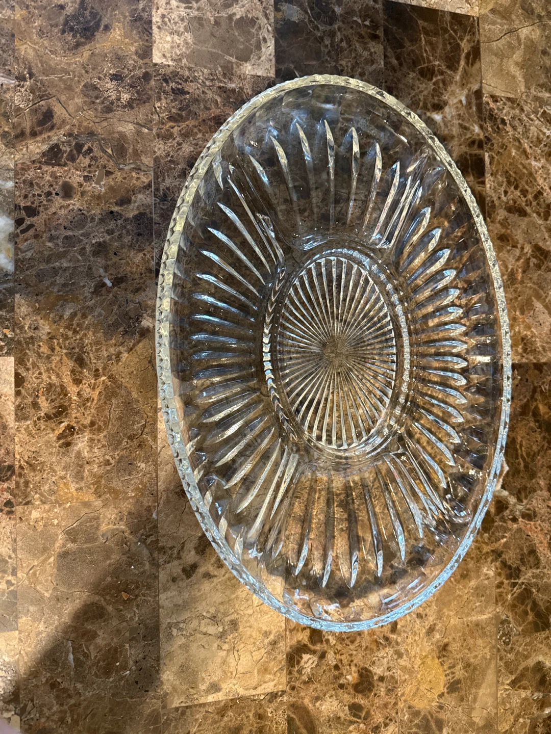 Glass Relish Tray - photo 3