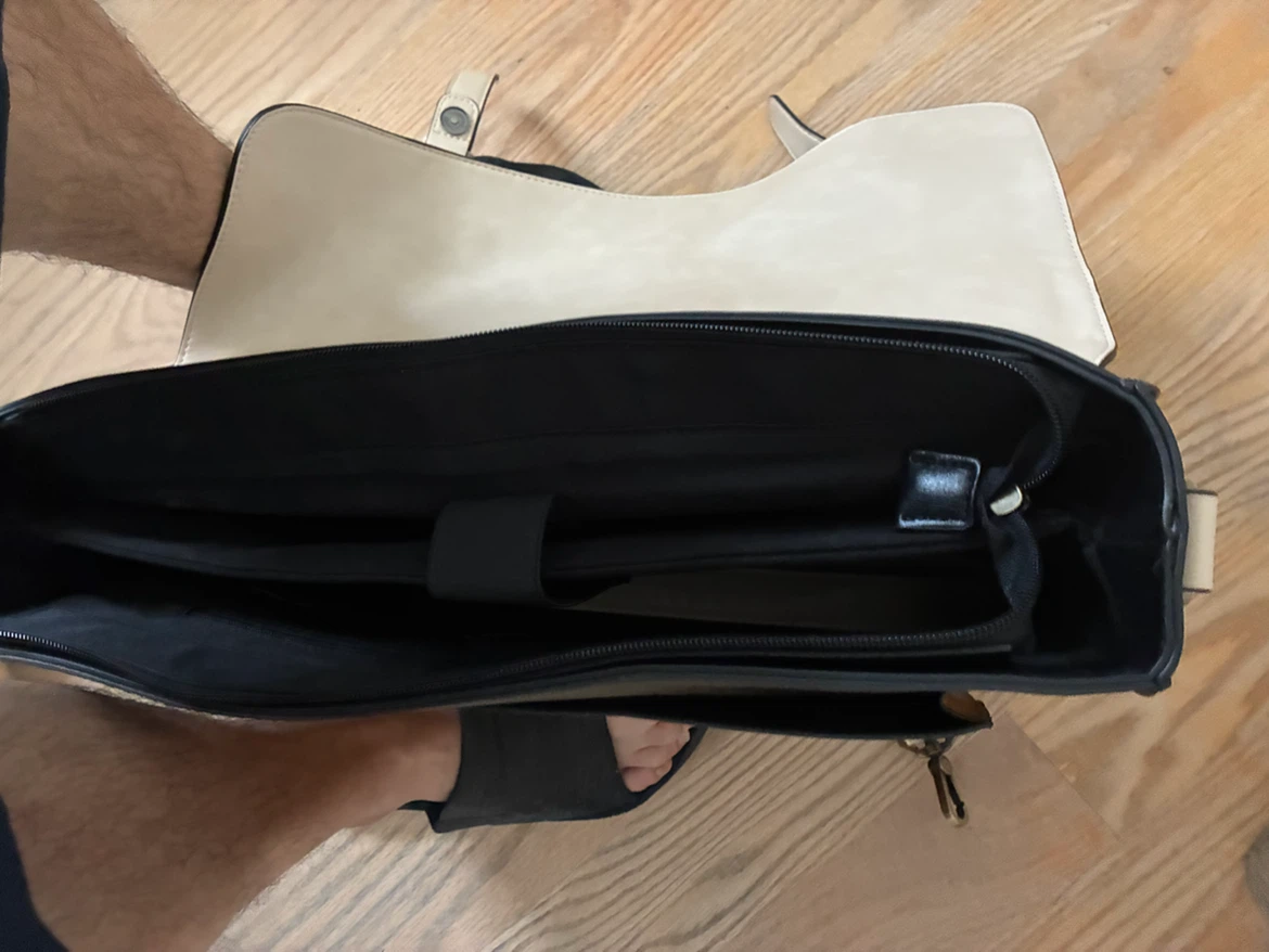 Fashion Satchel Bag - Black, Tan, Cream