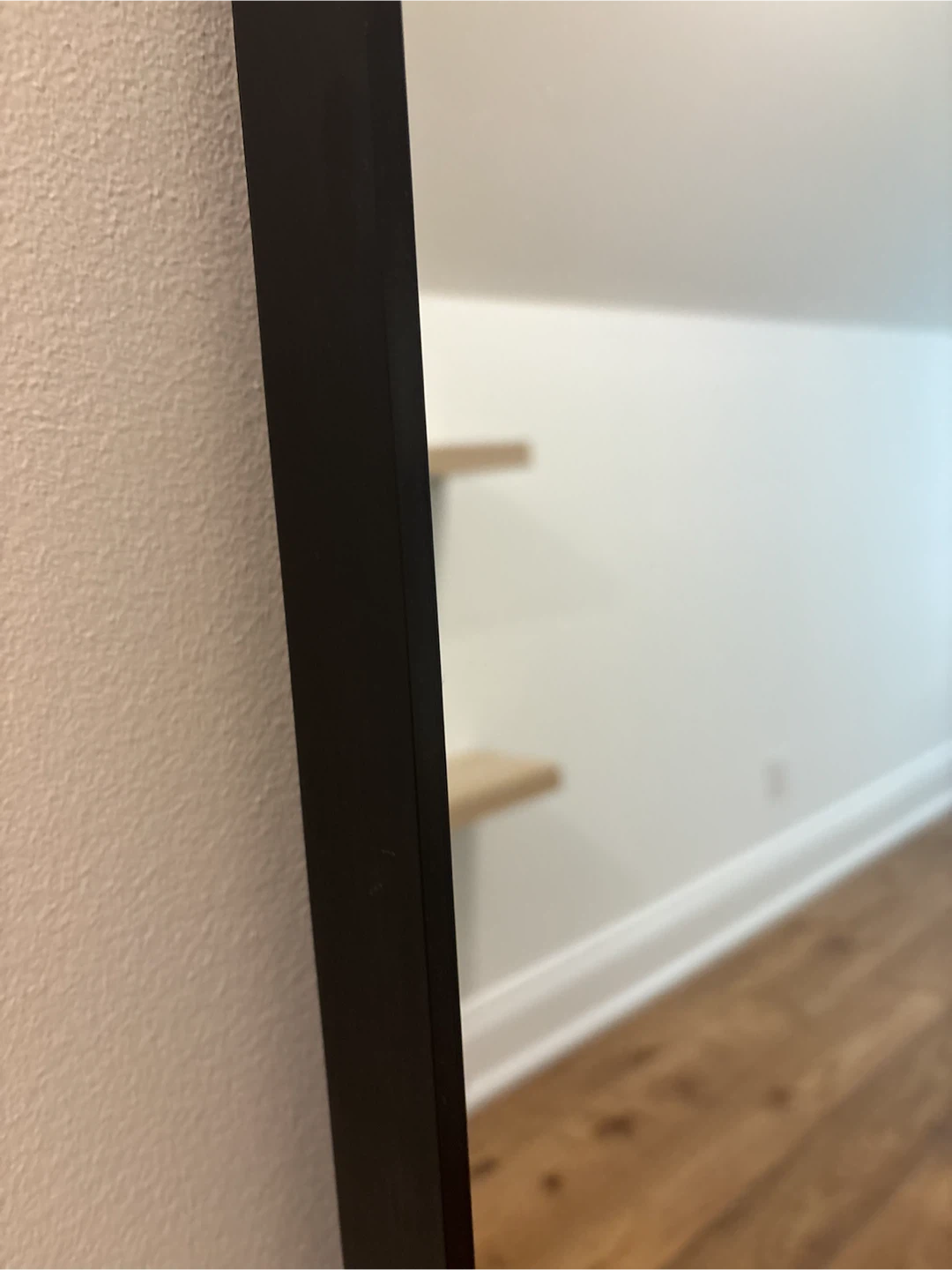 URBAN BARN Full Length Black Mirror with Stand - photo 3