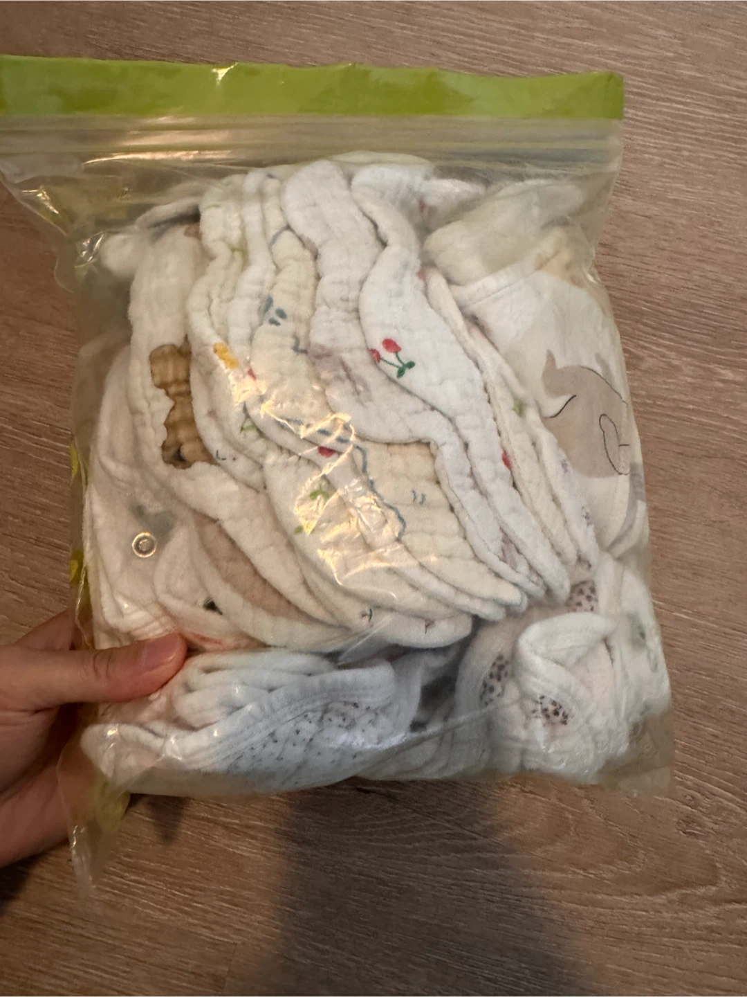 Bunch of well used bibs! (Includes aden anais bibs)