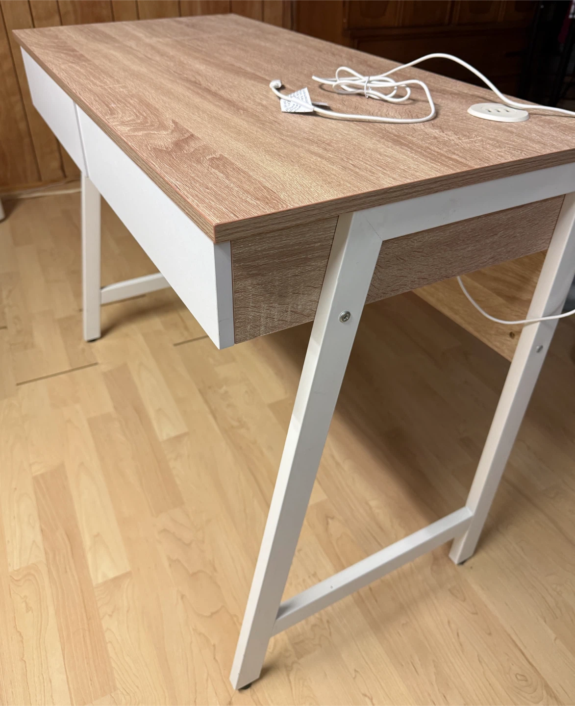 Mainstays 2 Drawers Computer Desk - photo 3