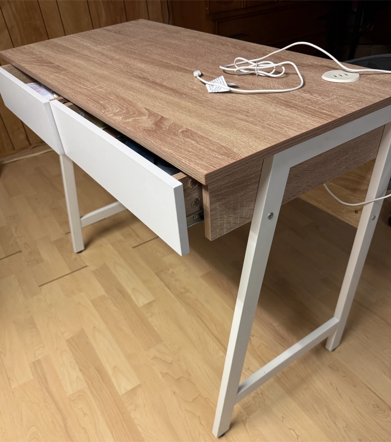 Mainstays 2 Drawers Computer Desk - photo 4