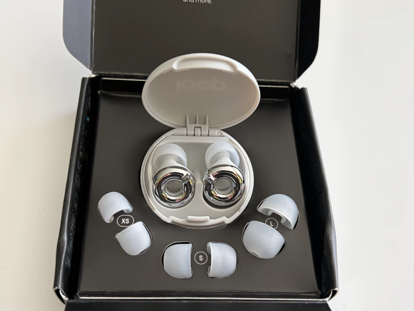 New Silver Loop Switch 2 Ear Plugs