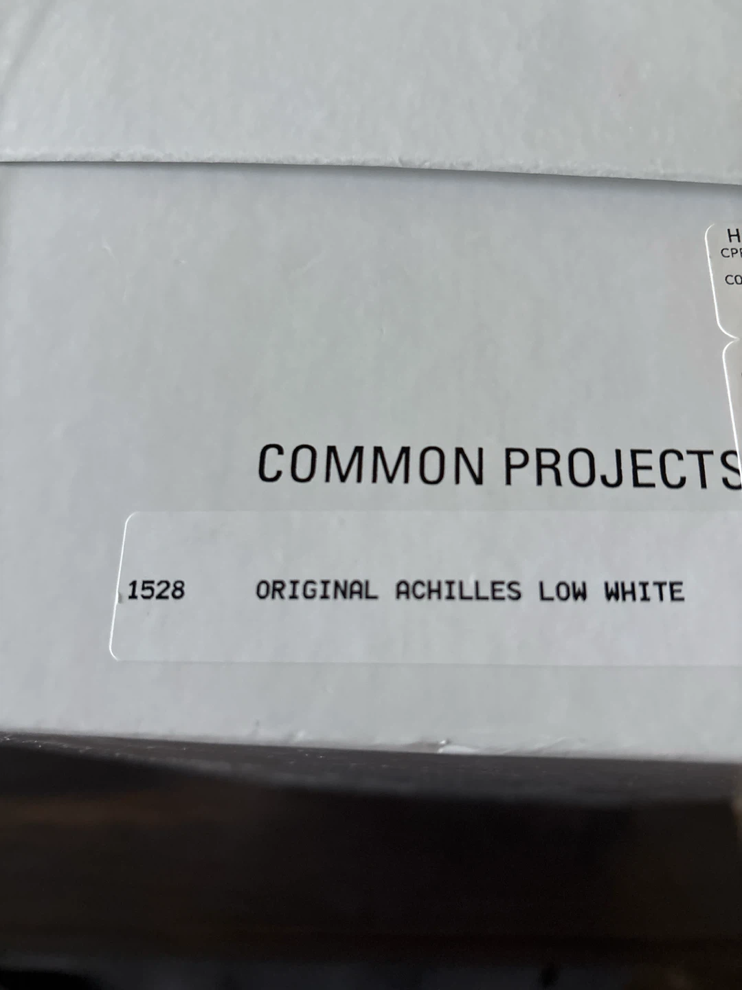 MENS SIZE 7 Common Projects Original Achilles Low White Sneakers - photo 4