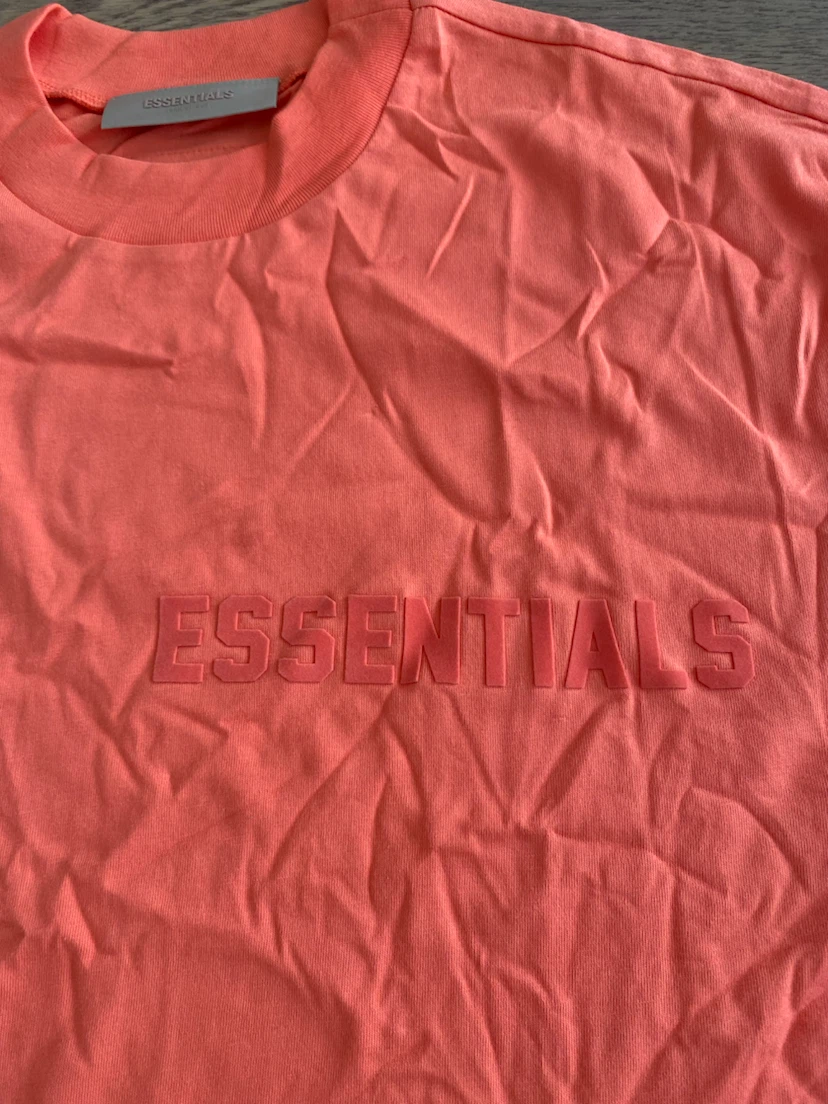 Fear of God Essentials T-Shirt Set - Coral - photo 3