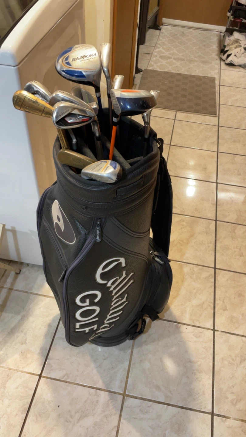 Callaway Golf Bag with Assorted Clubs - photo 2