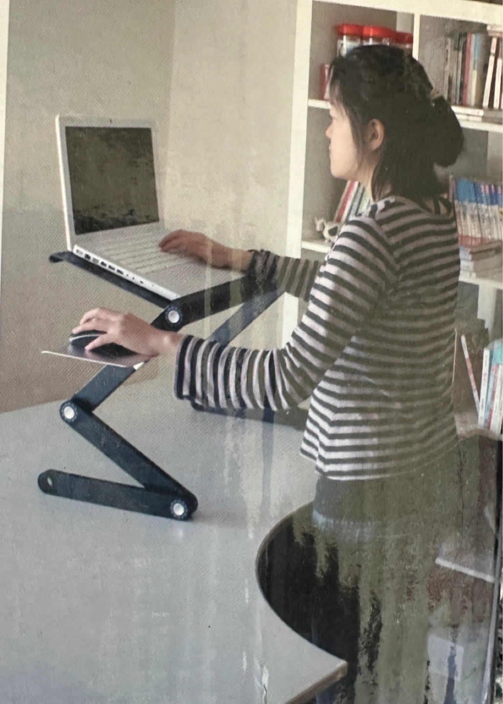 WORK EZ Ergonomic Adjustable Platform Laptop Stand - photo 2