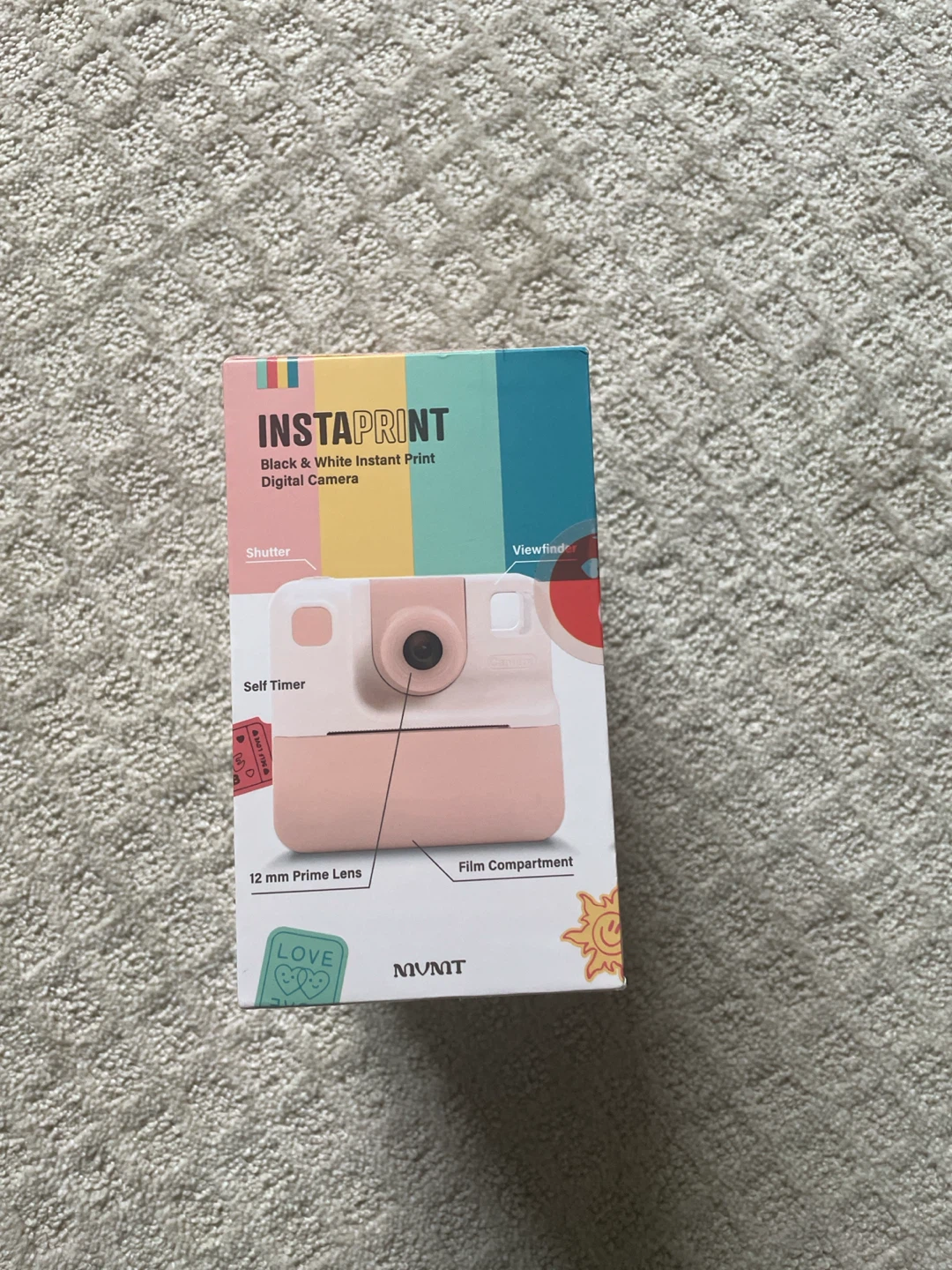 MVNT INSTAPRINT Black & White Instant Print Digital Camera - photo 2
