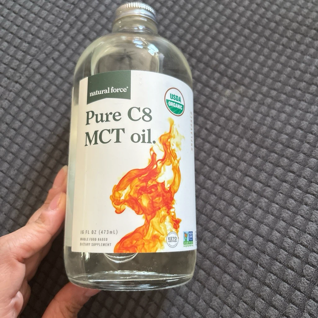 Natural Force Pure C8 MCT Oil 16 oz - photo 3