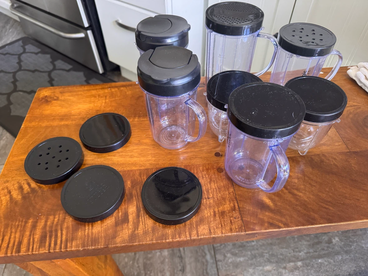 Magic Bullet Blender Cups and Lids