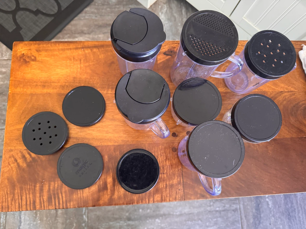 Magic Bullet Blender Cups and Lids - photo 3