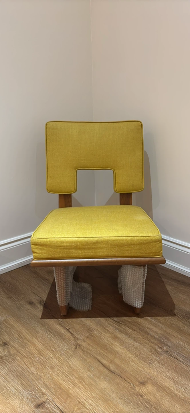 2 NEW Yellow Accent Chairs