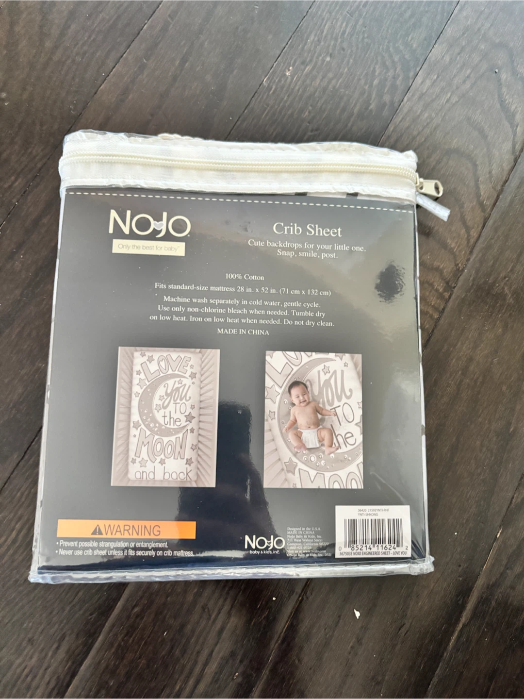 NoJo Crib Sheet - Cute Photo Ready Backdrops - photo 2