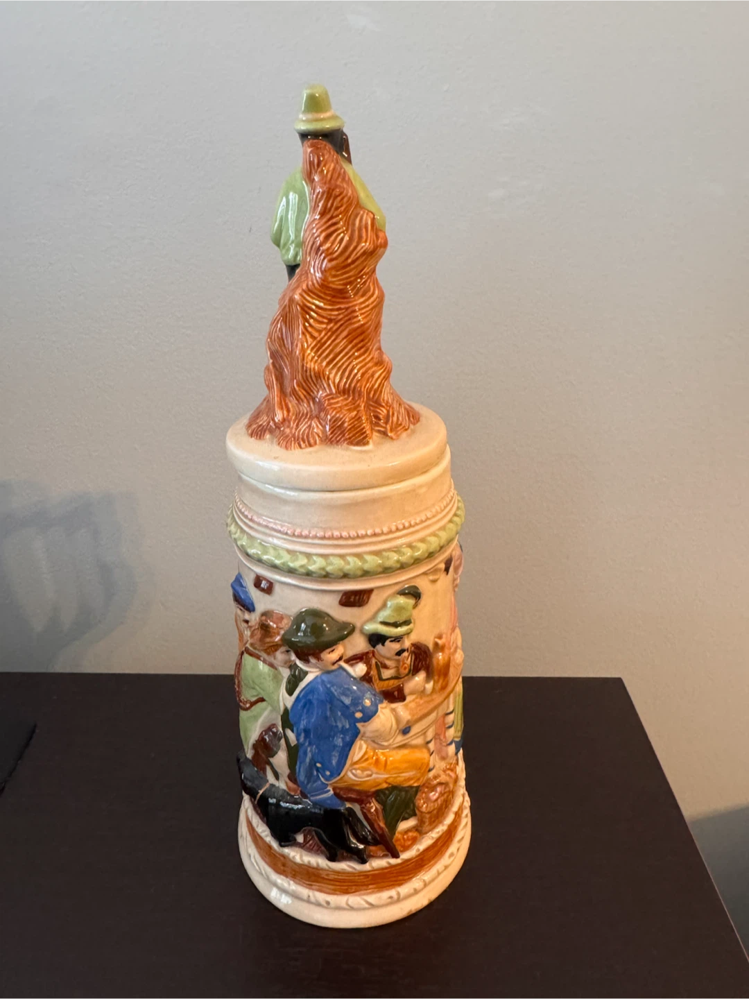 Ceramic Beer Stein with Lid - photo 2