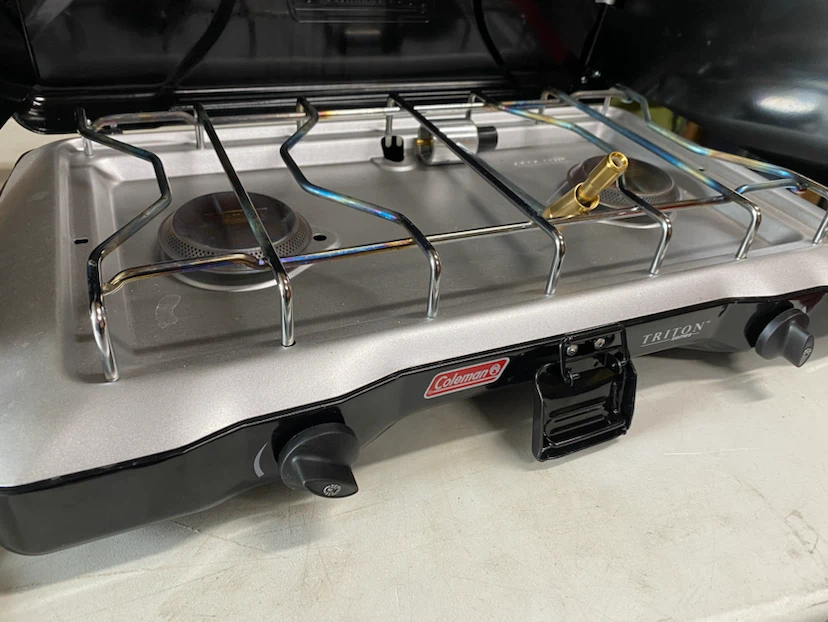 Colman Triton 2 burner camping stove - photo 3