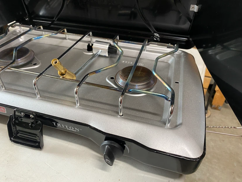 Colman Triton 2 burner camping stove - photo 4