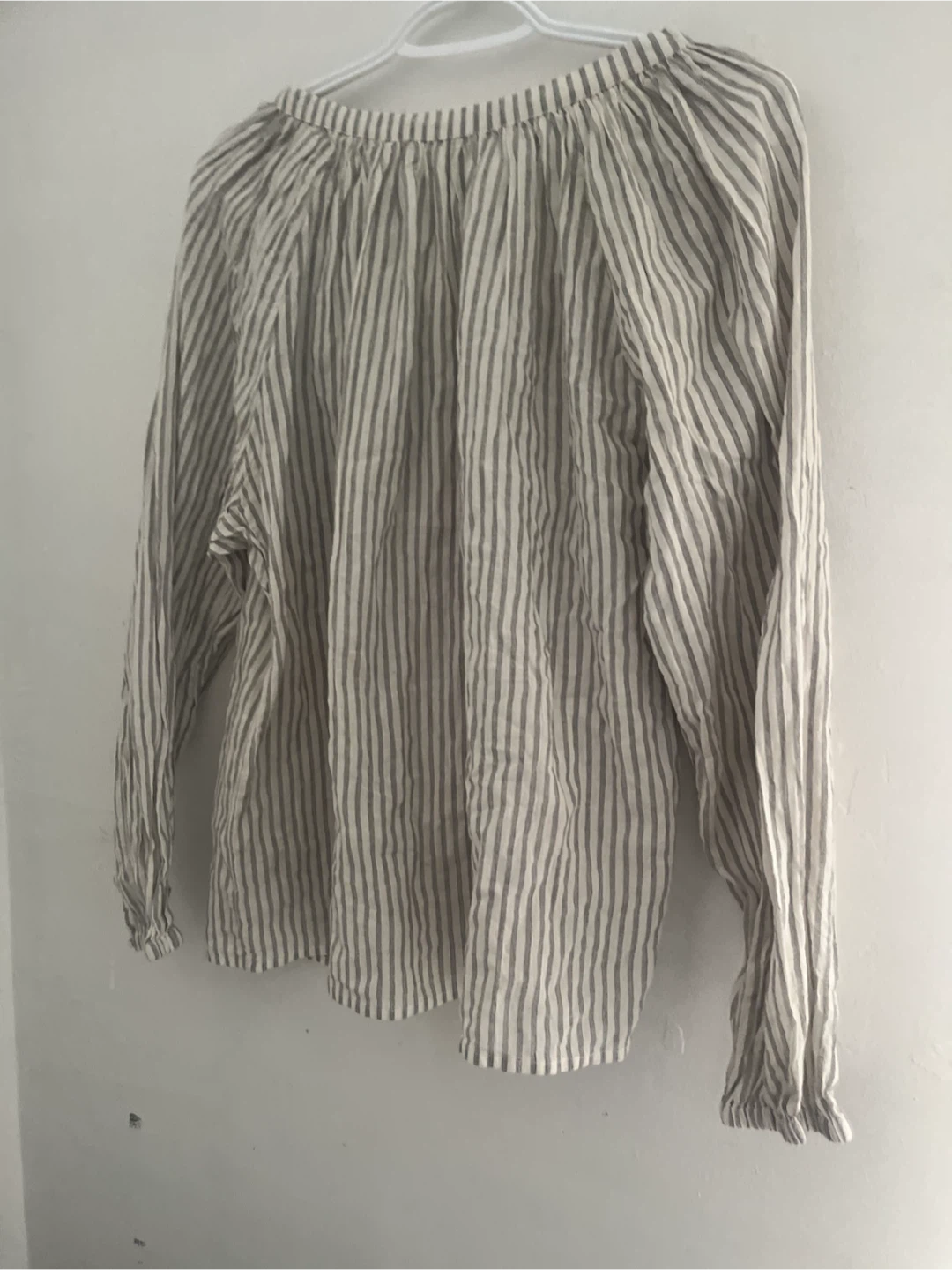 NEW Nili Lotan Striped Long Sleeve Top Size M - photo 4