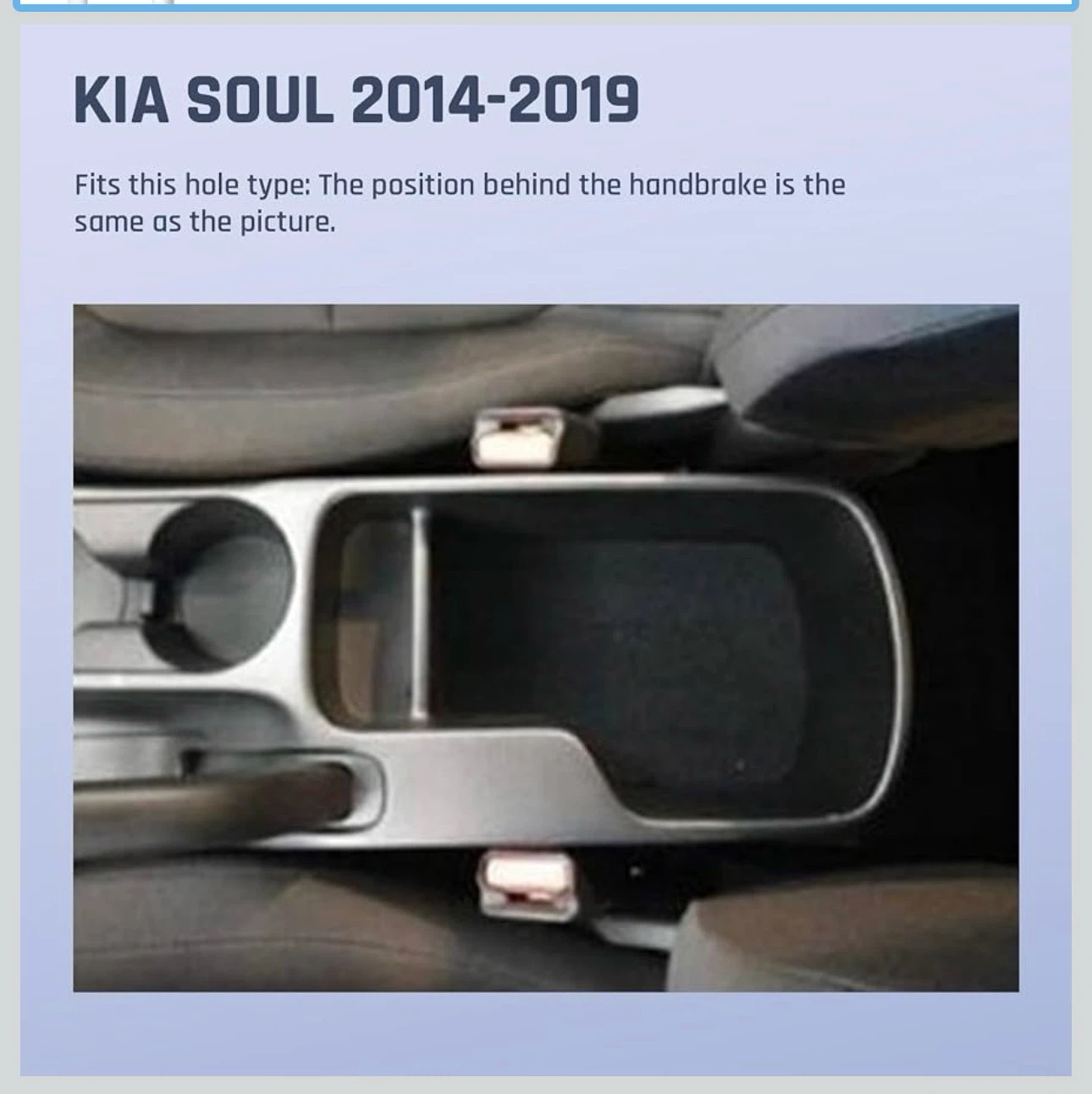 YJYWHZH Car Armrest Storage Box for KIA Soul 2014-2019 - photo 2
