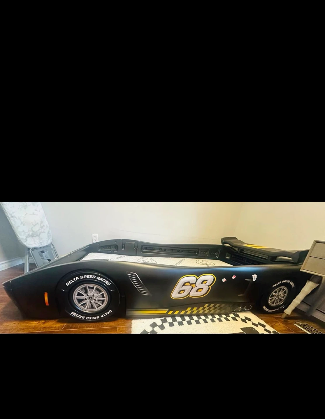 Delta Children Turbo Race Car Toddler Bed