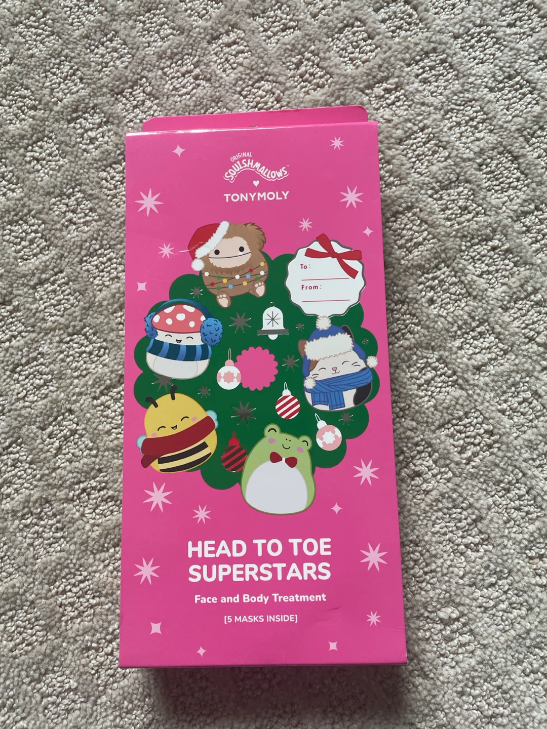 Face and body treatment masks