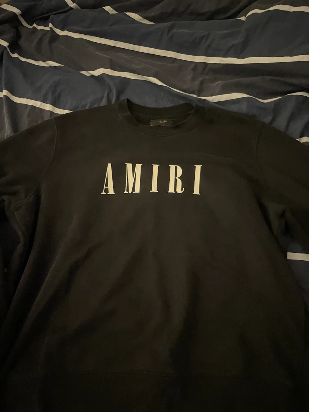 AMIRI Black Sweatshirt