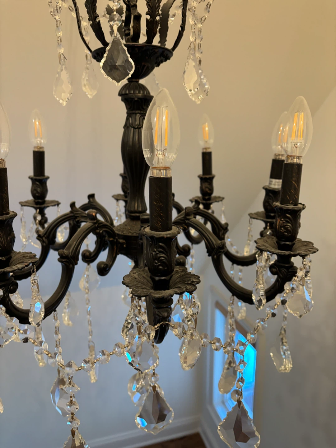 CRYSTAL CUT CHANDELIER