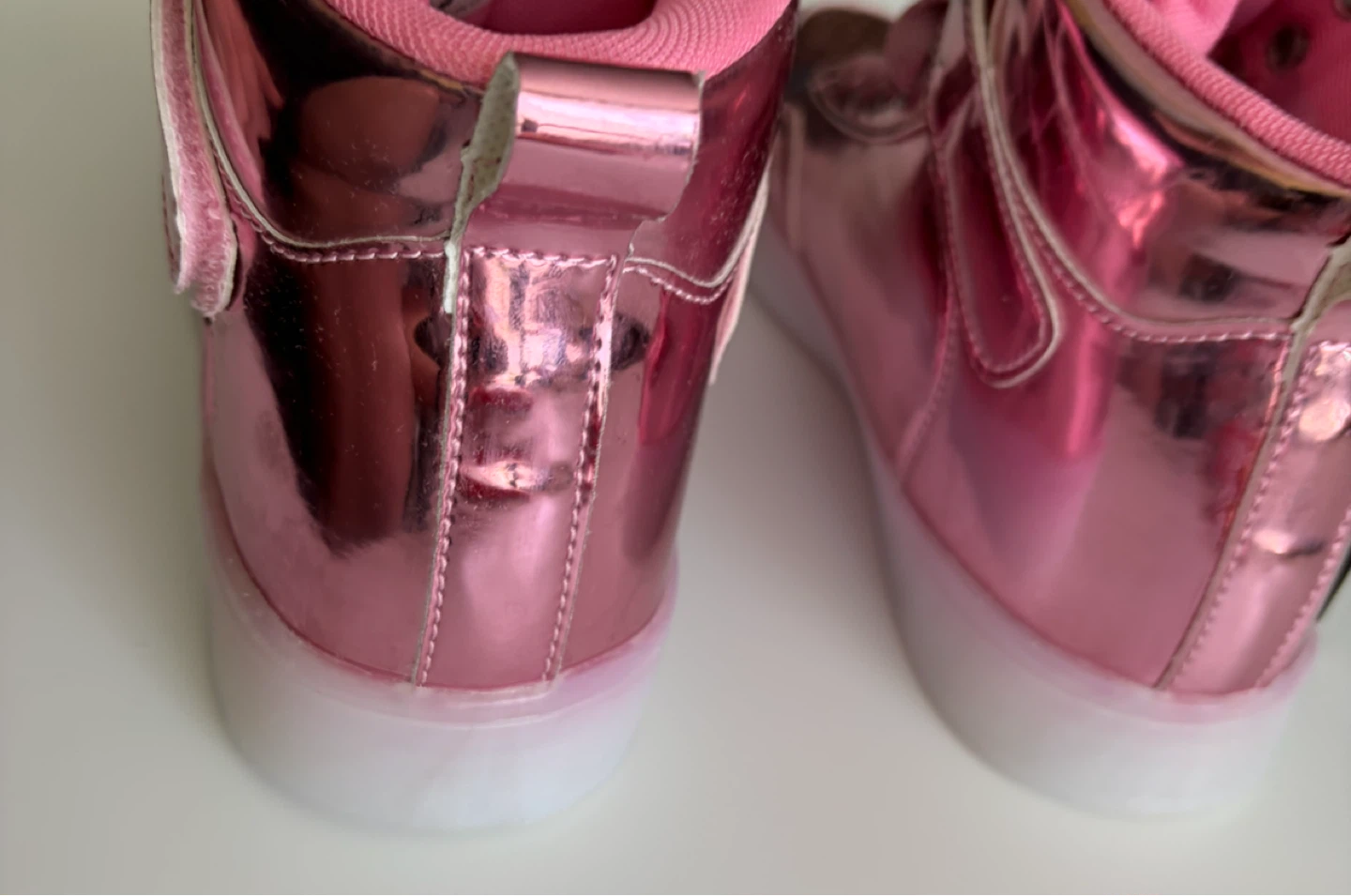 New EUR 40/W 8-8.5/M 6.5 -7 LED Light Up Colour High Top Shoes - photo 5