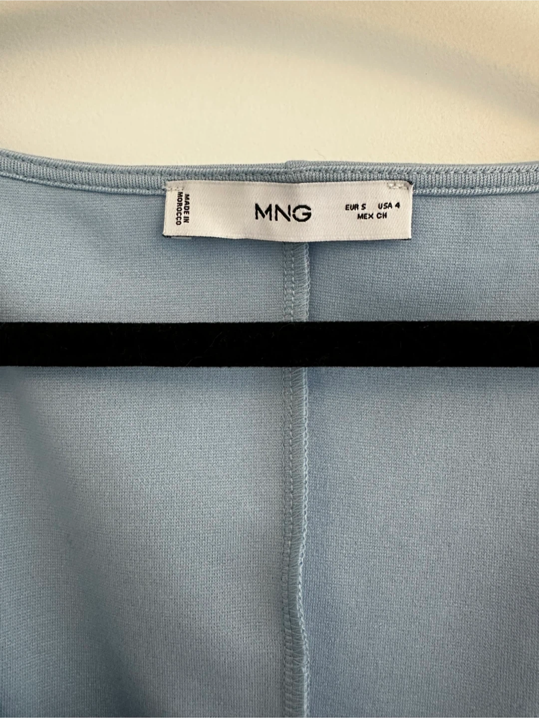 MNG Blue Sleeveless Mini Dress - photo 4