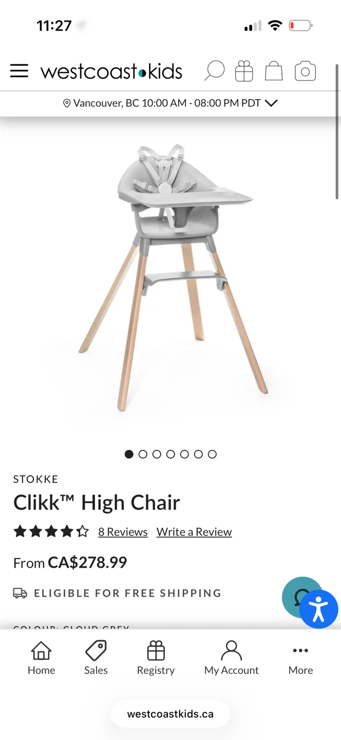 Stokke Clikk High Chair