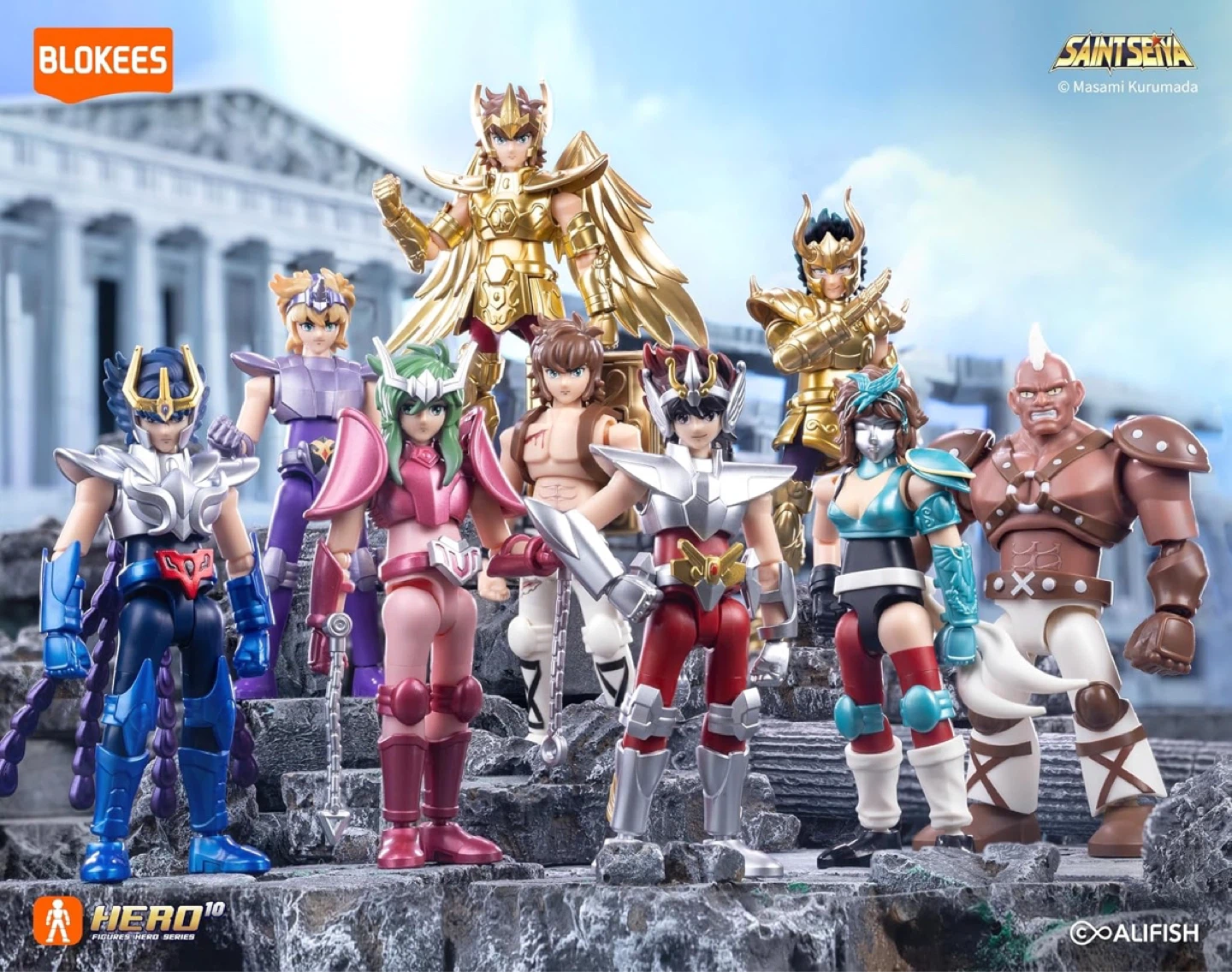 Blokees Saint Seiya Galaxy Version 01 Action Figure - photo 2