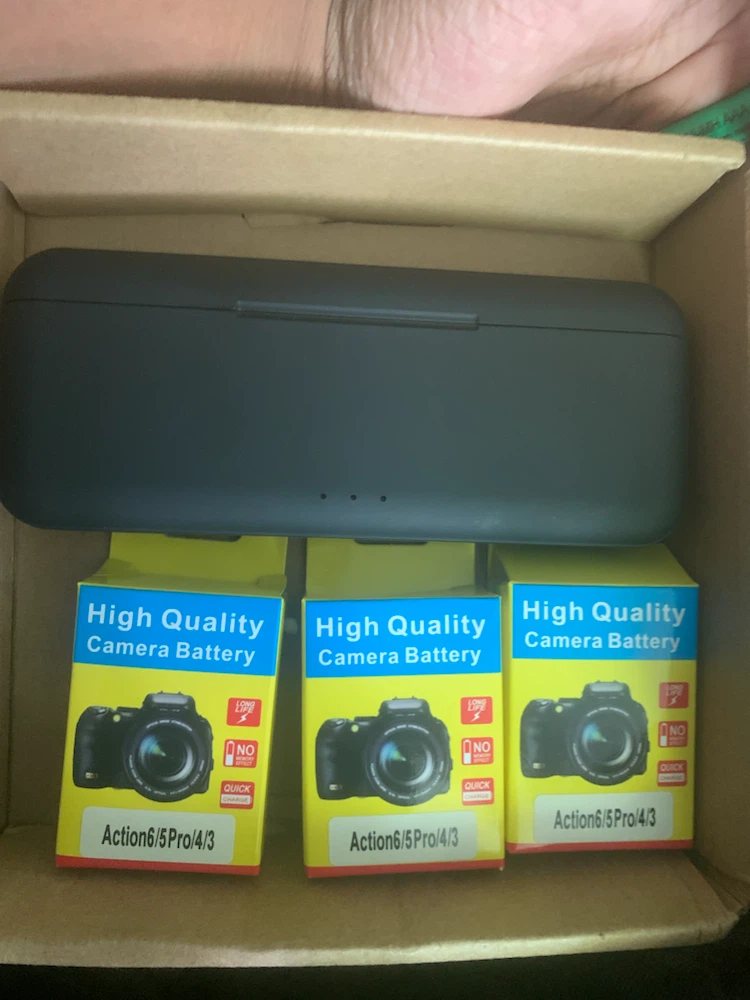 Action Camera Batteries - Action6/5Pro/4/3